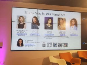 TV with thank you to our panelists on screen
