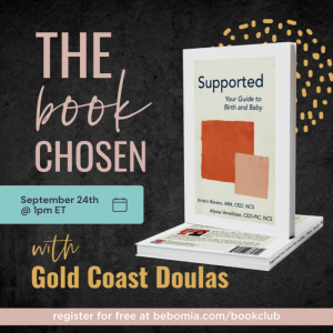 Bebo Mia Book Club and Gold Coast Doulas